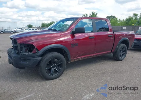 2024 Ram 1500 Classic Warlock 4X4 5'7 Box z USA, uszkodzony, nr VIN 1C6RR7LG0RS129489